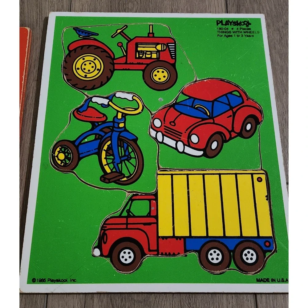 Playskool vintage wooden